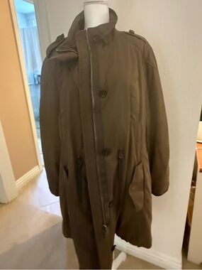 Burberry Brown Down Puffer Coat
